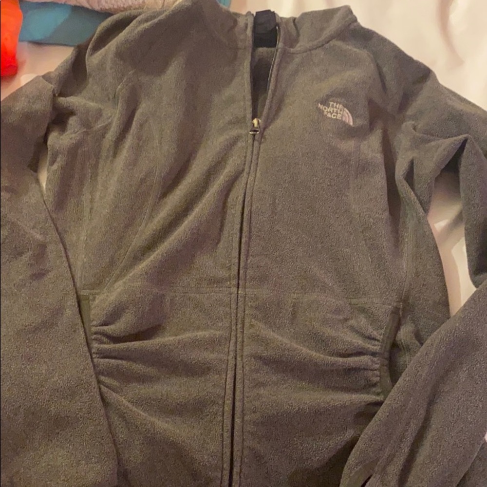 THE NORTH FACE ZIP UP SWEATER